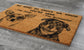 The Rottweiler Door Mat and The Corgi, We Know You ARE Here Rottweiler Dog Door Mats, Funny Corgi Doormat, Welcome Mats