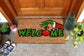 Christmas Grinch Welcome, Christmas Snow Coir Door Mat, Front Door Mat, Grinch Outdoor Mats, Funny Doormat, Welcome Mats, Coir Mats