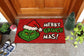 Christmas Merry Grinchmas, Christmas Snow Coir Door Mat, Front Door Mat, Mats, Grinchmas Funny Doormat, Welcome Mats, Coir Mats