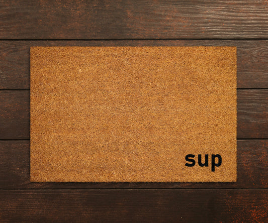 Sup Doormat, Sup Door Mat, Sup Doormat, Sup Doormats, Sup Mat, Funny Doormat, Welcome Mats, Whats Up Doormats