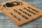The Shar-Pei Door Mat,  Shar-Pei We Know You ARE Here Spring Door Mats, Funny  Shar-Pei Doormat, Welcome Mats