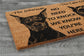 Cane Corso and Doberman Door Mat,  Funny We Know You ARE Here Door Mats, Cane Corso Doormat, Doberman Coir Mat, Cane Corso Welcome Mats