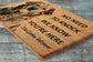 The Golden Retriever Coir Door Mat, We Know You ARE Here The Golden Retriever Dog Door Mats, Funny The Golden Retrievers Outdoor Doormat