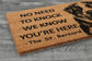 The St. Bernard Home Door Mat, Pitbull We Know You ARE Here Coir Doormat, Spring Door Mats, Funny Doormat, Welcome Mats