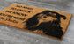 Sheltie Door Mat, Sheltie We Know You ARE Here Spring Door Mats, Shelties Doormat, Welcome Sheltie Outdoor Coir Mats, Shetland Sheepdog Mat