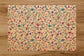 Floral Pattern Gift Wrapping Paper, Floral Wrapping Paper, Birthday Wrapping Paper