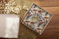 Feather Pattern Gift Wrapping Paper, Floral Wrapping Paper, Birthday Wrapping Paper, Wrapping Paper, Happy Birthday Wrapping Paper