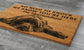 The Newfoundland Door Mat, We Know You ARE Here Spring Door Mats, Funny Newfoundland Doormat, Welcome Newfoundland Mats