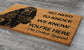 Spaniel Door Mat, The Cocker Spaniel We Know You ARE Here Spring Door Mats, Cocker Spaniel Doormat, Welcome Cocker Spaniel Coir Mats