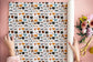 Cute Dogs Pattern Gift Wrapping Paper, Dogs Wrapping Paper, Dogs Birthday Wrapping Paper, Floral Wrapping Paper, Birthday Wrapping Paper