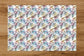 Feather Pattern Gift Wrapping Paper, Floral Wrapping Paper, Birthday Wrapping Paper, Wrapping Paper, Happy Birthday Wrapping Paper