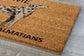 Dalmatians Door Mat, Welcome Hope You Like Dalmatians, Welcome Doormats, New Home Gift, Wedding Gift Doormat, Welcome Mat