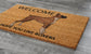 Welcome Hope You Like Boxer Doormat, Welcome Boxers Door Mat, Boxer Doormats, Welcome Funny Doormats, Boxer Welcome Mats, Dog Breed Mats