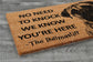 Bullmastiff Mat, We Know You ARE Here Door Mats, Bullmastiff Funny Doormat, Bullmastiff Welcome Mats, Bullmastiff Coir Mat, Bullmastiff Mat