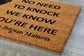 Belgian Malinois Doormat, Belgian Malinois Mat, No Need to Knock Belgian Malinois Shepherd Doormat, Welcome Dog Breed Mat Belgian Shepherd