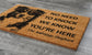 Australian Shepherd Doormat, Australian Shepherd Door Mat, No Need to Knock Australian Shepherd Doormat, Welcome Dog Breed Mat Shepherd