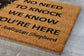 Australian Shepherd Doormat, Australian Shepherd Door Mat, No Need to Knock Australian Shepherd Doormat, Welcome Dog Breed Mat Shepherd