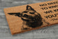 Belgian Malinois Doormat, Belgian Shepherd Mat, No Need to Knock Belgian Malinois Shepherd Doormat, Welcome Dog Breed Mat Belgian Shepherd