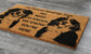Bernese Mountain Dogs Doormat, Bernese Mountain Dogs Mats, No Need to Knock Bernese Mountain Dogs Doormat, Welcome Dog Breed Mat