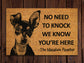 Welcome Miniature Pinscher Doormat, Door Mat, No Need to Knock  Doormat, Welcome Doormats, Welcome Dog Breed Mats