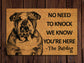Bulldog Door Mat, Bulldog We Know You ARE Here Spring Door Mats, Bulldogs Doormat, Welcome Bulldog Outdoor Coir Mats, Bulldog Door Mat