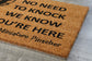 Welcome Miniature Pinscher Doormat, Door Mat, No Need to Knock  Doormat, Welcome Doormats, Welcome Dog Breed Mats